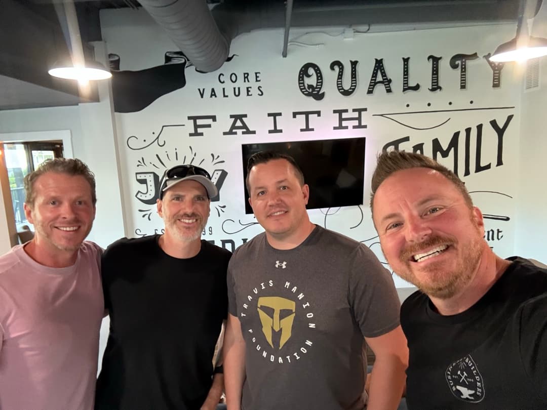 At Jay Owen's office in Palencia