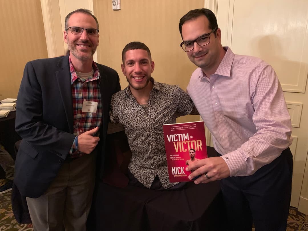 With Nick Santonastasso and Chris Krimitsos at an EO event in Tampa